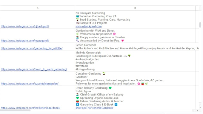 provide instagram competitor analysis and growth strategy