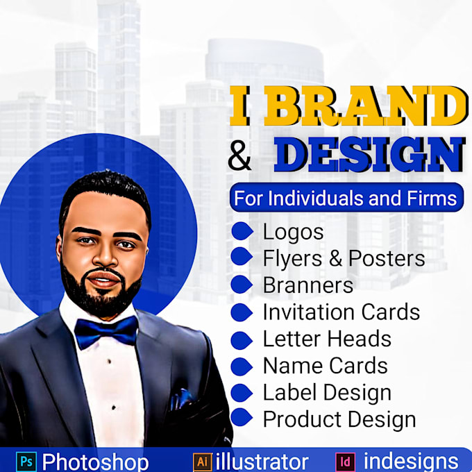 Be your professional graphic designer by D_g_graphics Fiverr