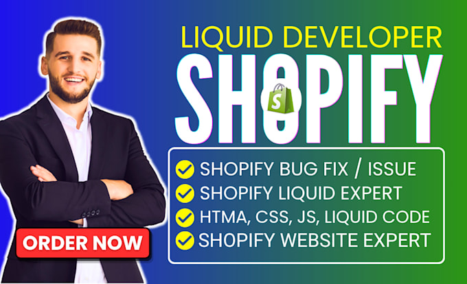 be your shopify liquid developer and shopify expert for custom coding