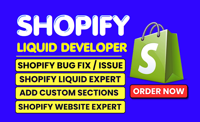 be your shopify liquid developer and shopify expert for custom coding