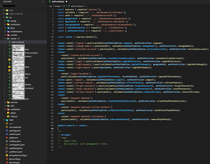 build rest API in nodejs for mobile and web apps