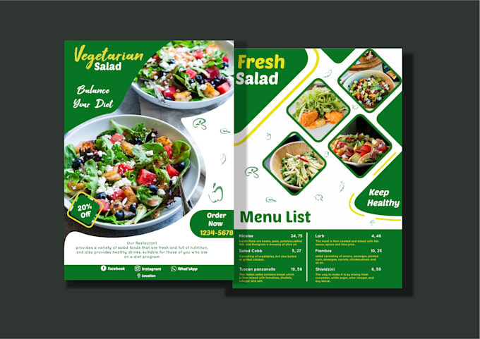 do a professional flyer design for your business and shop