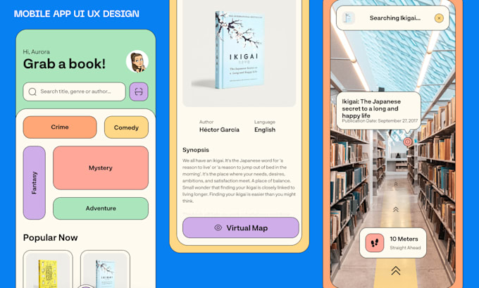 design mobile app UI UX design