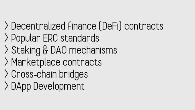write solidity smart contracts for your nfts