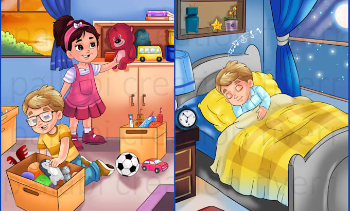 do your children book illustration