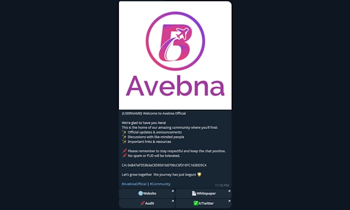 create group and setup a professional telegram bot for your crypto group