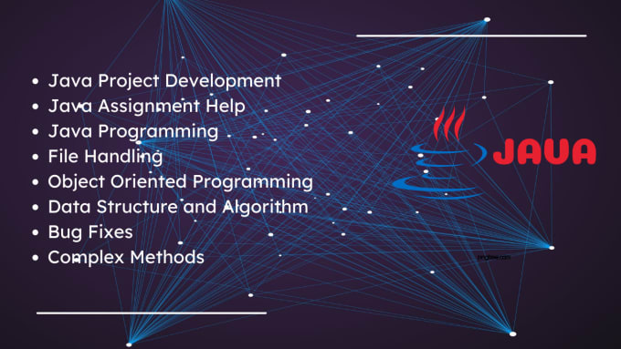 Do java programming tasks and projects by M_abdullah7 | Fiverr
