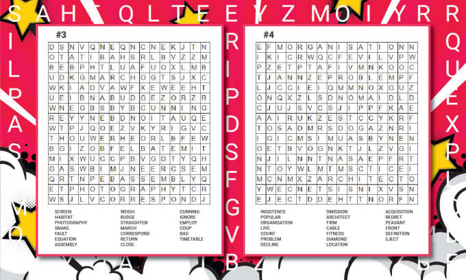 Create Word Search Puzzle Books For Amazon Kdp By Freelancer Sumo Fiverr Create Word Search Puzzle Books For Amazon Kdp By Freelancer Sumo Fiverr