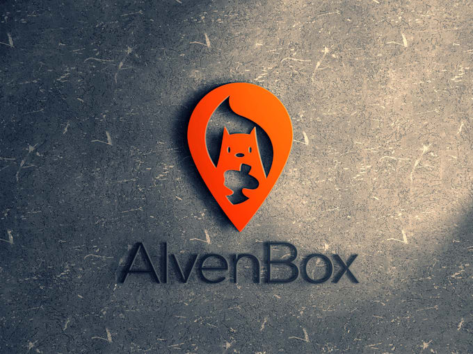 create unique minimalist logo design with copyright