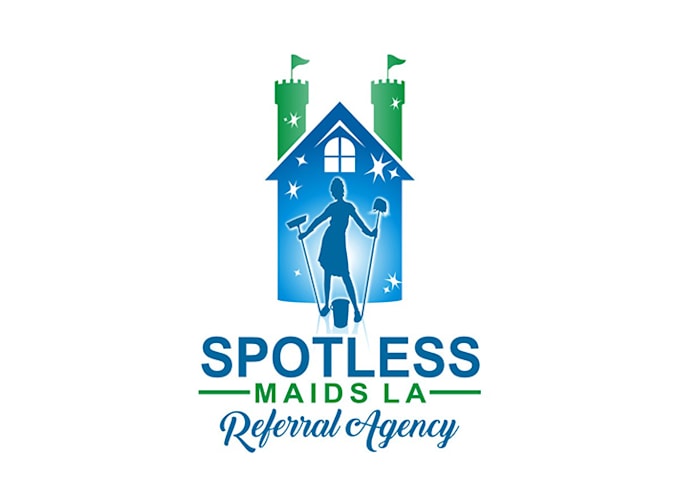 do modern cleaning and maintenance logo