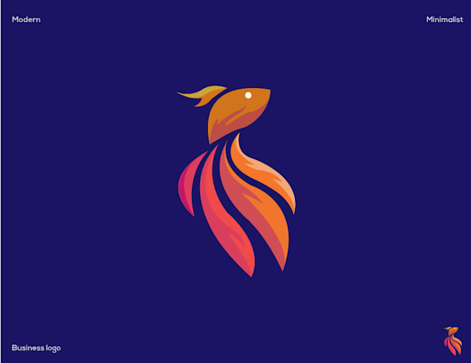 design unique minimalist business logo design