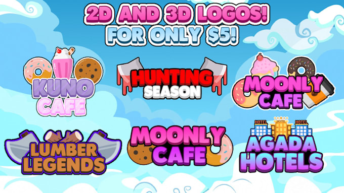 create a professional logo for your roblox game or group