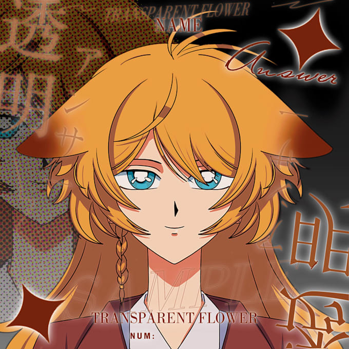 draw a retro anime style headshot portrait for you