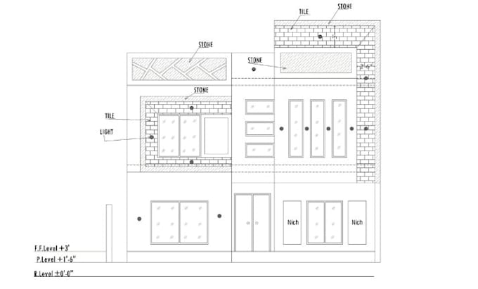 be your architect, draftsman for 2d floor plan and commercial architecture