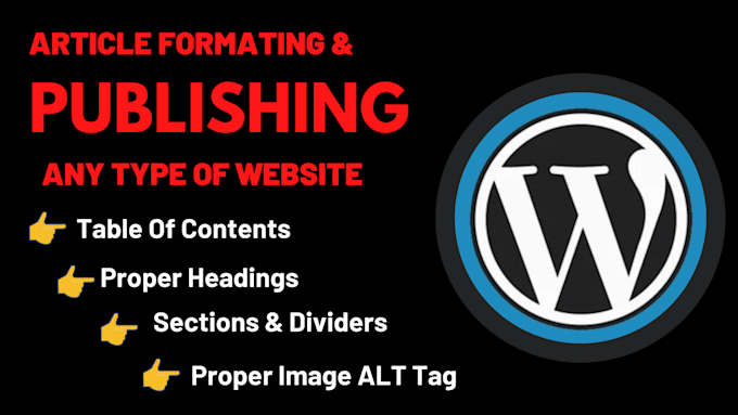 do content upload, article upload, publish blog post on wordpress and other site