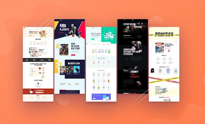 design wordpress website using elementor pro
