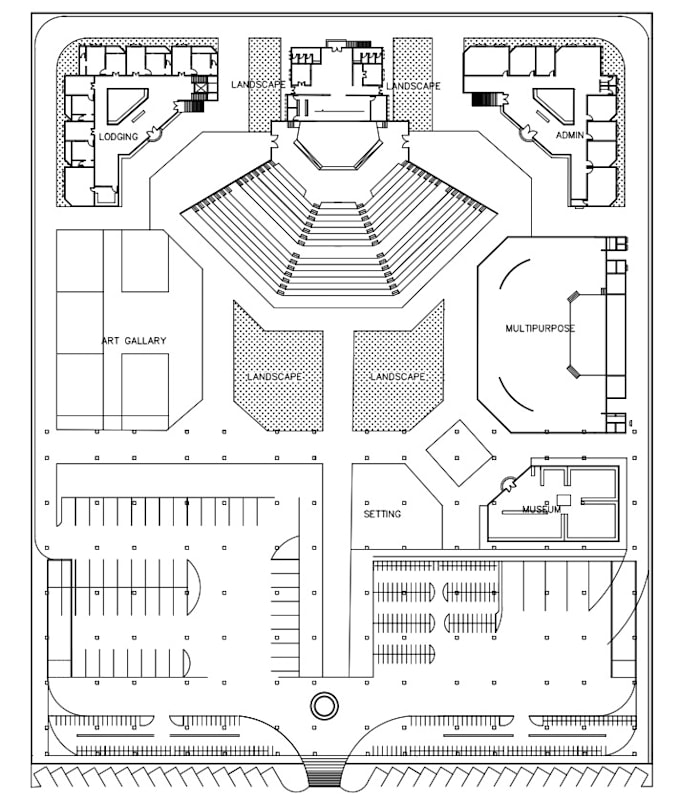 2d floor plan, elevation, and furniture layout drawing by Saleeha2001