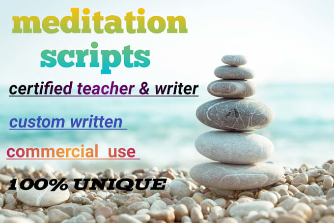 Provide My Original Meditation Scripts For Commercial Use By Pinkalan Provide My Original Meditation Scripts For Commercial Use By Pinkalan