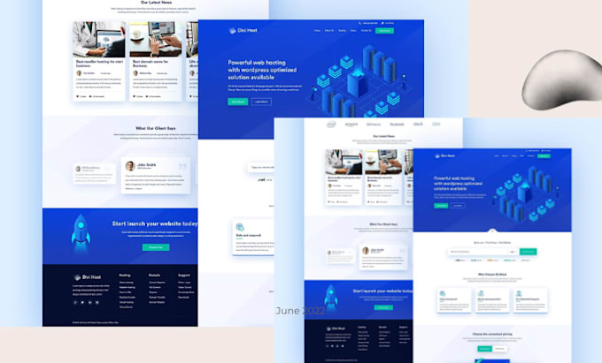 Create a professional unique responsive website for your by ...