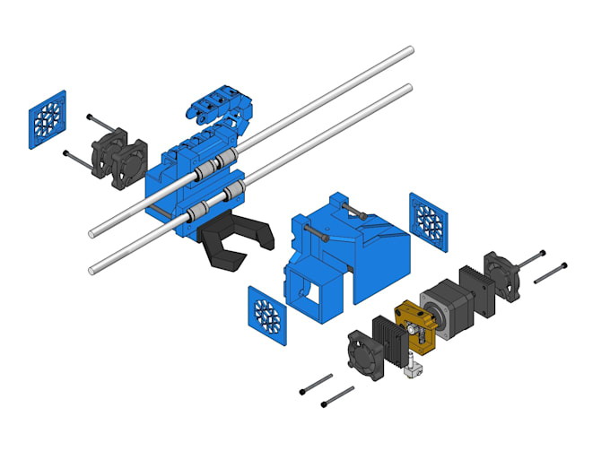 design 3d printer parts