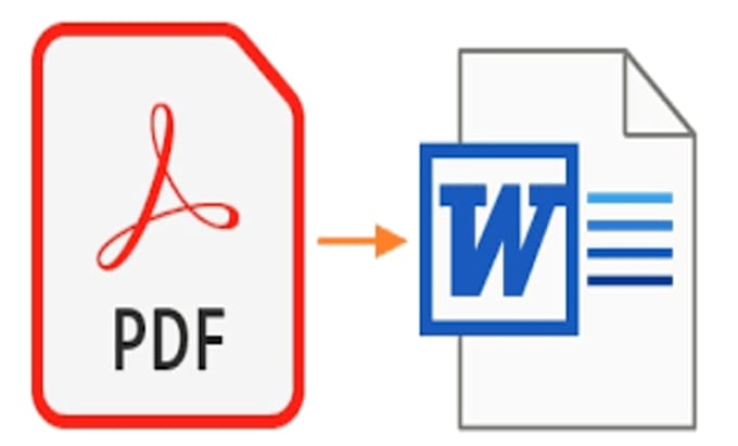 convert PDF to ms word or ms word to PDF format