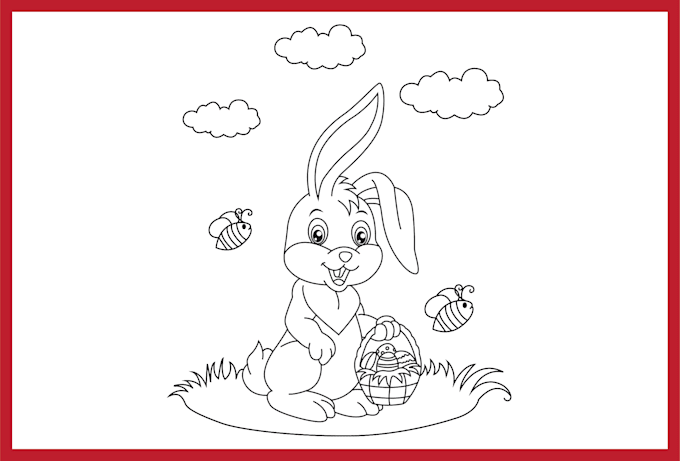 make easter coloring pages for kids