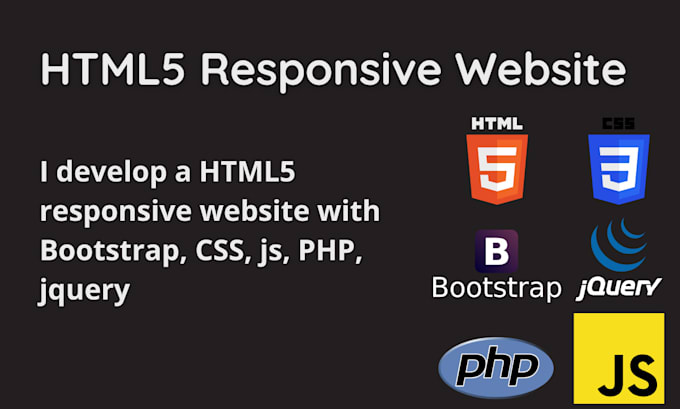 Develop website php html css javascript bootstrap by Muhammad_minhas ...