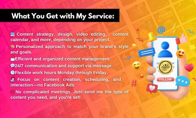 be your content creator and manage your community