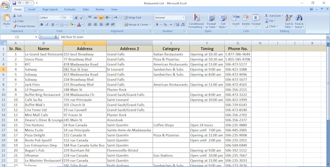 create excel automation, ms word typing work, and web scraping