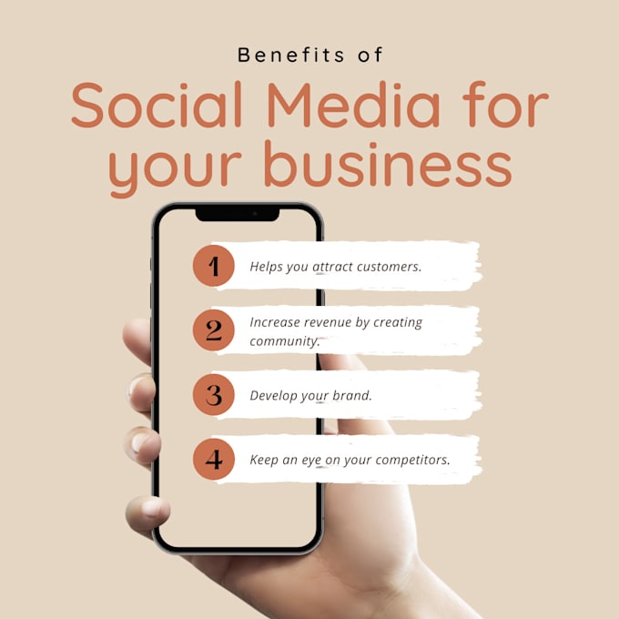 be your social media manager and content creator