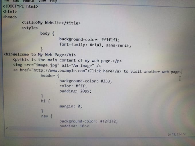 Code professional in css html front end or back end can do both by ...