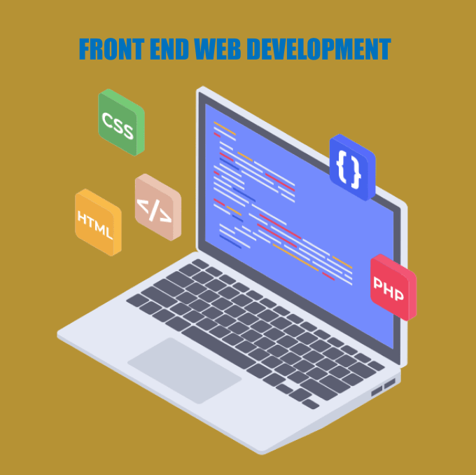 Be front end web developer using html, css, javascript, bootstrap by ...