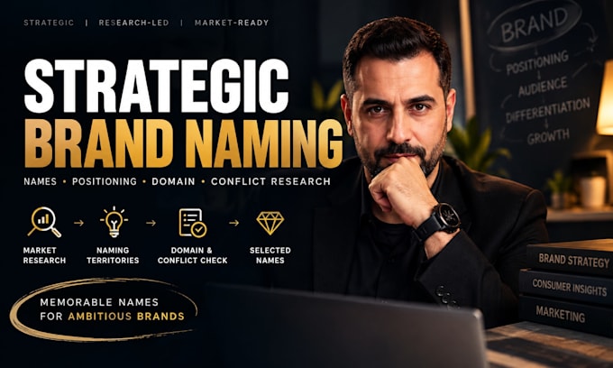create a strategic brand name for your business or product