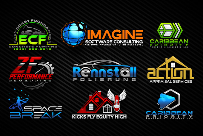 do creative, unique and attractive business logo design