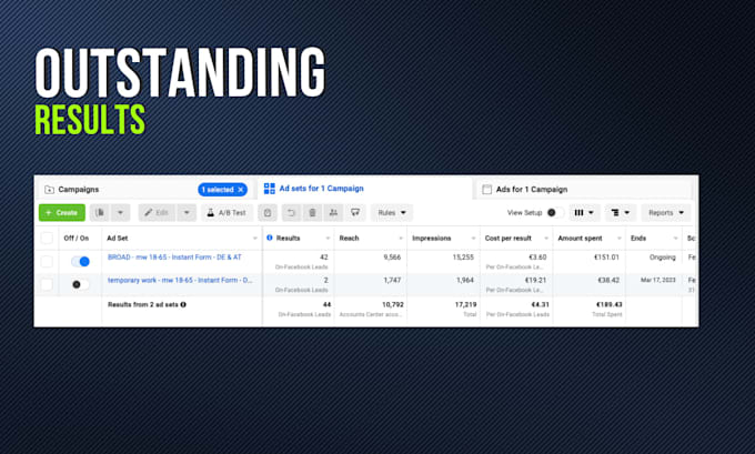 do meta ad campaign to generate leads