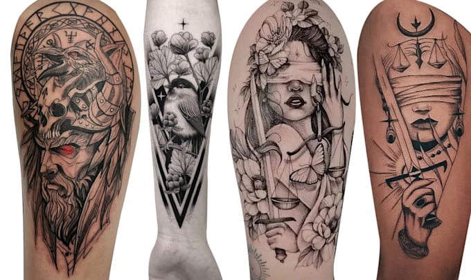 do any kind tattoo design according to your request