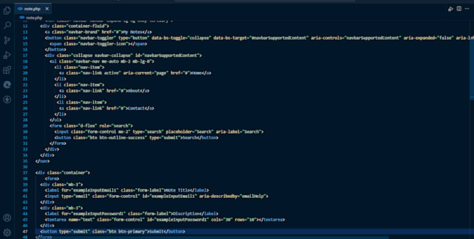 Make the basic html, css and php website code file by Mfja09 | Fiverr