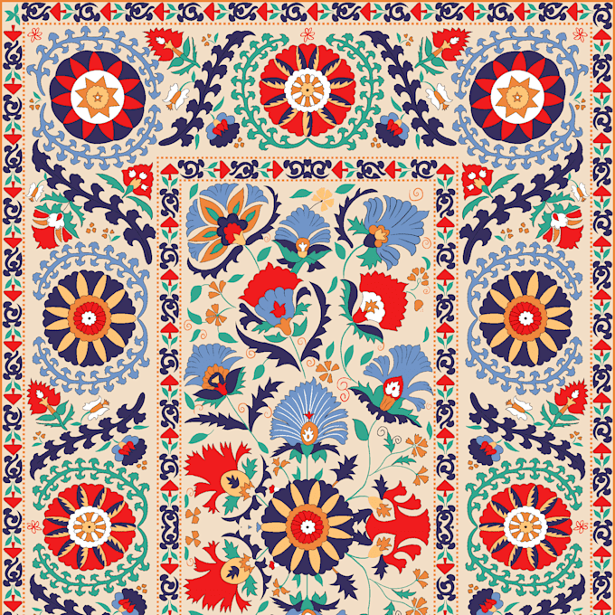 design a rug in any style you wish