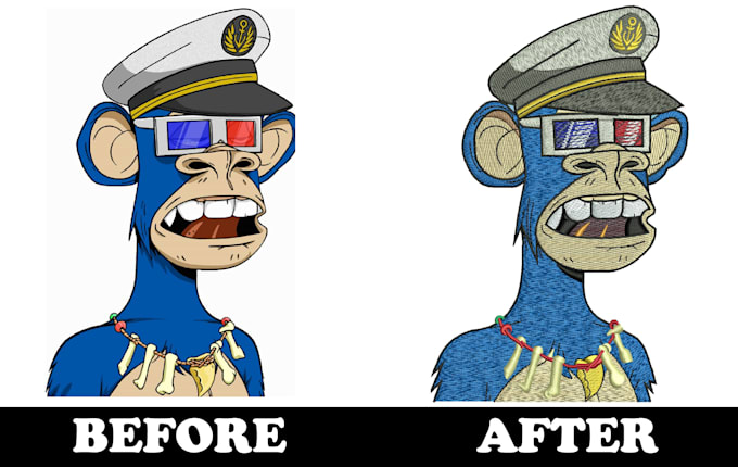 do embroidery digitizing into dst pes emb pxf in just 1 hour