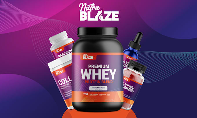 do supplement label design, product label packaging