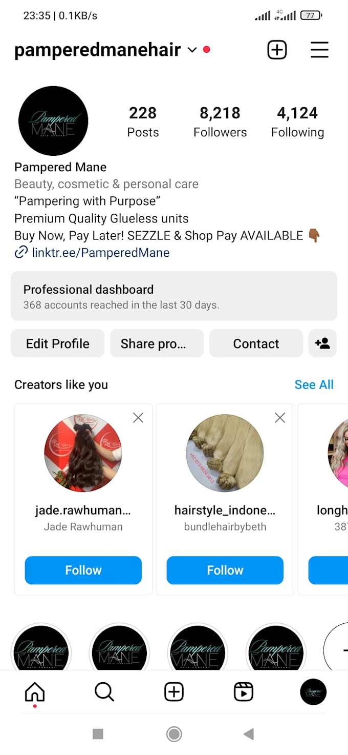 be fast instagram marketing manager and content creator