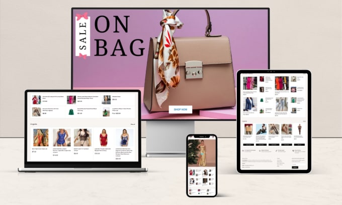 do shopify store design, redesign the shopify dropshipping website