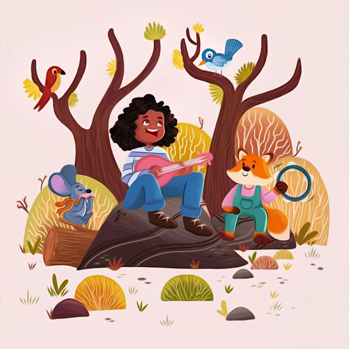 create children book illustration