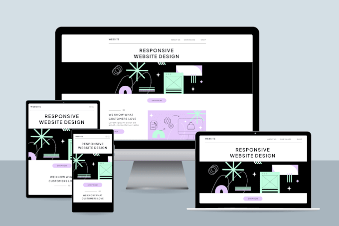 Develop a stylish website using html, css, bootstrap by Binary_bytes ...