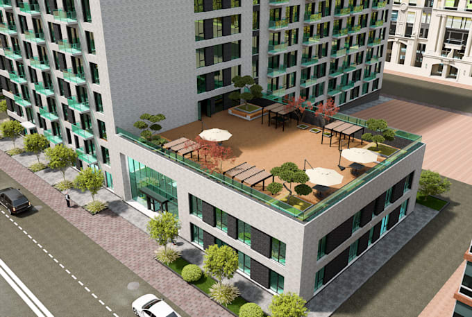 3d animation, exterior and interior in d5 render