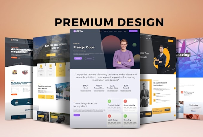 create digital marketing agency website or smma website