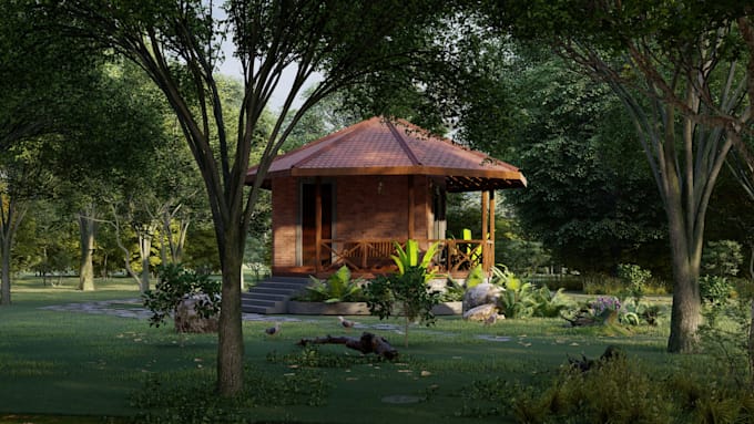 design cabana, tiny house, or outdoor living space