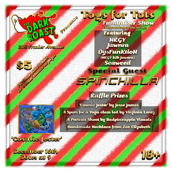 make a professional looking flyer for any concert or event