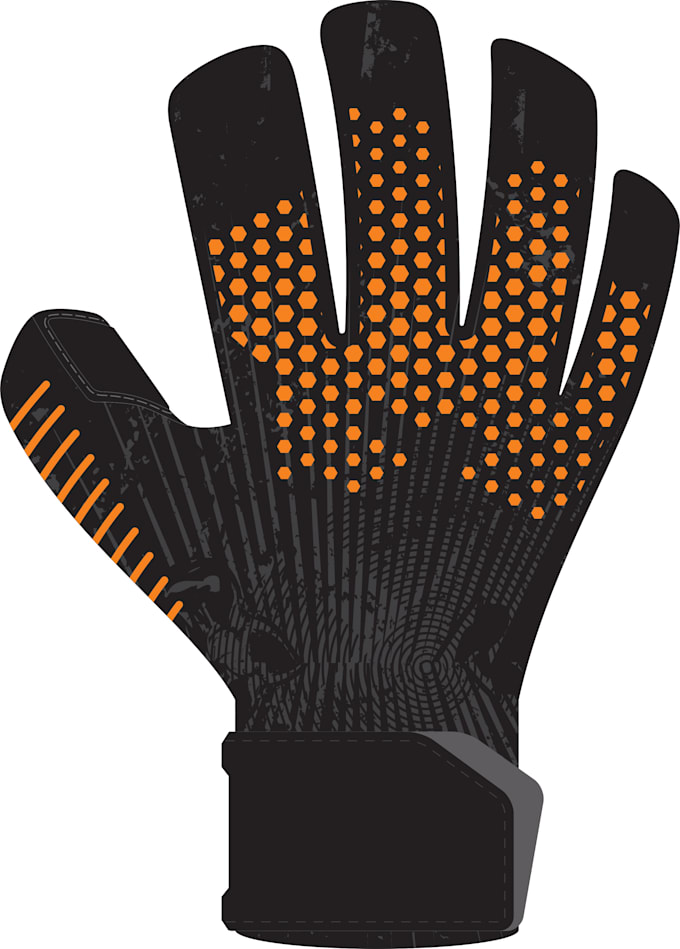 goalkeeper gloves designing  professional