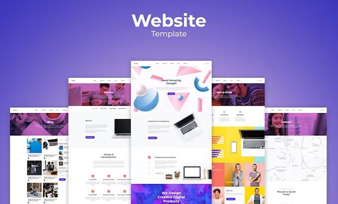 design professional business website or corporate website